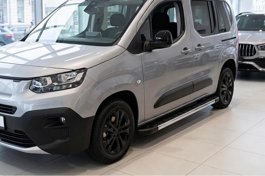 Opel Combo 2019- Side Steps RedLine V1 (2 pcs, Aluminum) Image