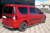 Renault Logan MCV 2005-2013 Side Pipes (2 pcs, Stainless Steel) photo 4