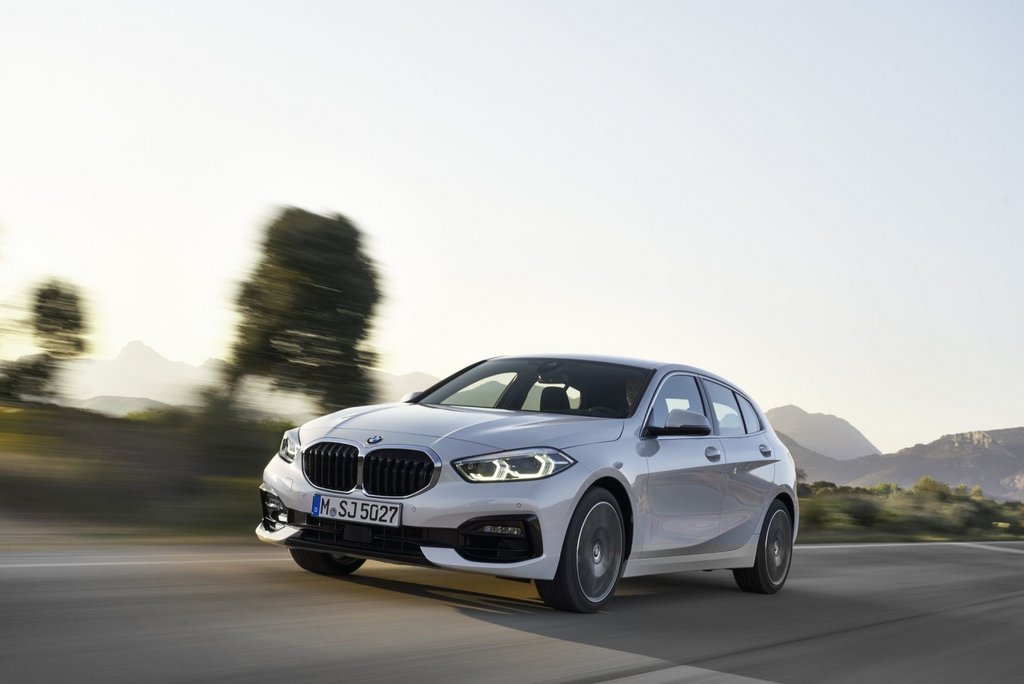 The third-generation compact hatchback BMW 1 Series