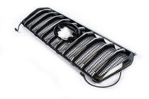 Toyota Land Cruiser Prado 150 2009-2023 Grille 2017↗ LED (Zeus Silver) photo 3