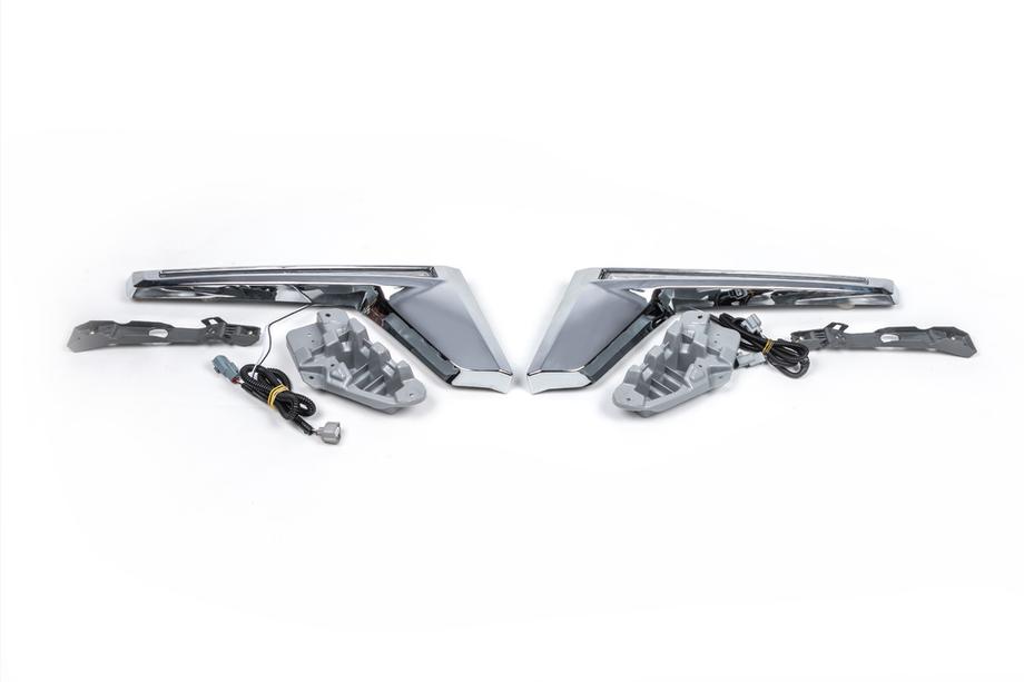 Toyota Land Cruiser 200 2007-2021 Headlight Eyelids with LED (2016↗) Image