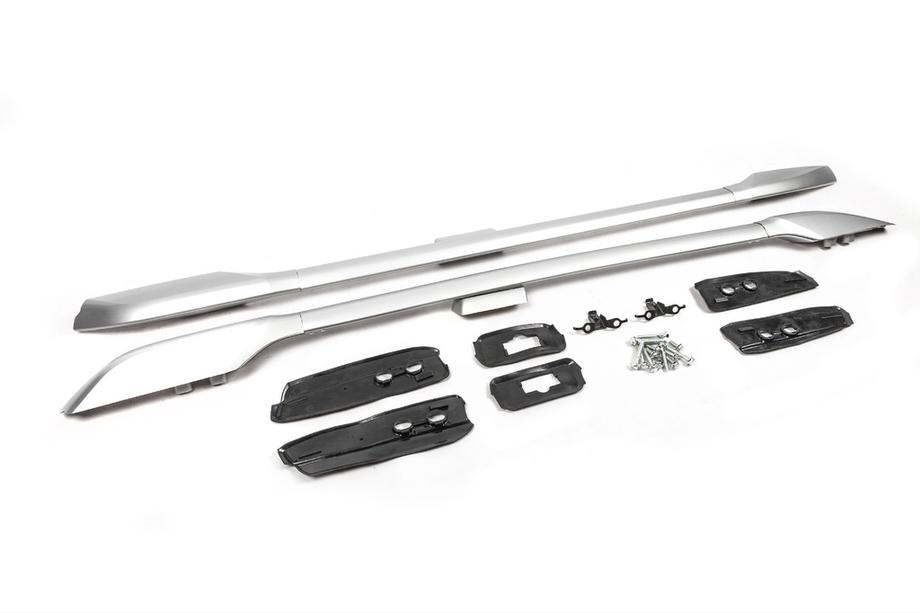 Toyota Land Cruiser Prado 150 2009-2023 Roof Rails Original Design (Silver, 2 pcs) Photo 5