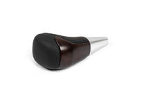 Toyota Land Cruiser 200 2007-2021 Gear Shift Knob (Black Leather + Dark Wood) photo 1