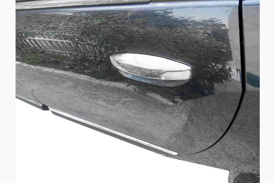 Renault Lodgy 2013-2022 Chrome Door Handle Covers (4 pcs, Stainless Steel) OmsaLine - Italian Stainless Steel Photo 6