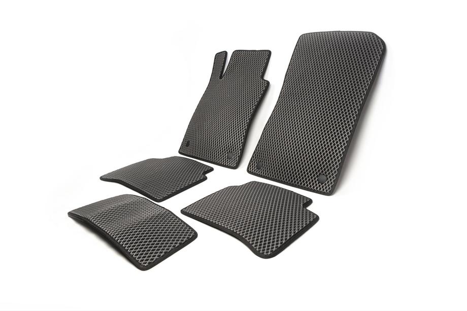 Mercedes E-class W211 2002-2009 EVA Floor Mats (black) Photo 9