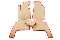 Hyundai Santa Fe 2 2006-2012 EVA Floor Mats (Beige) 2010-2012 photo 10