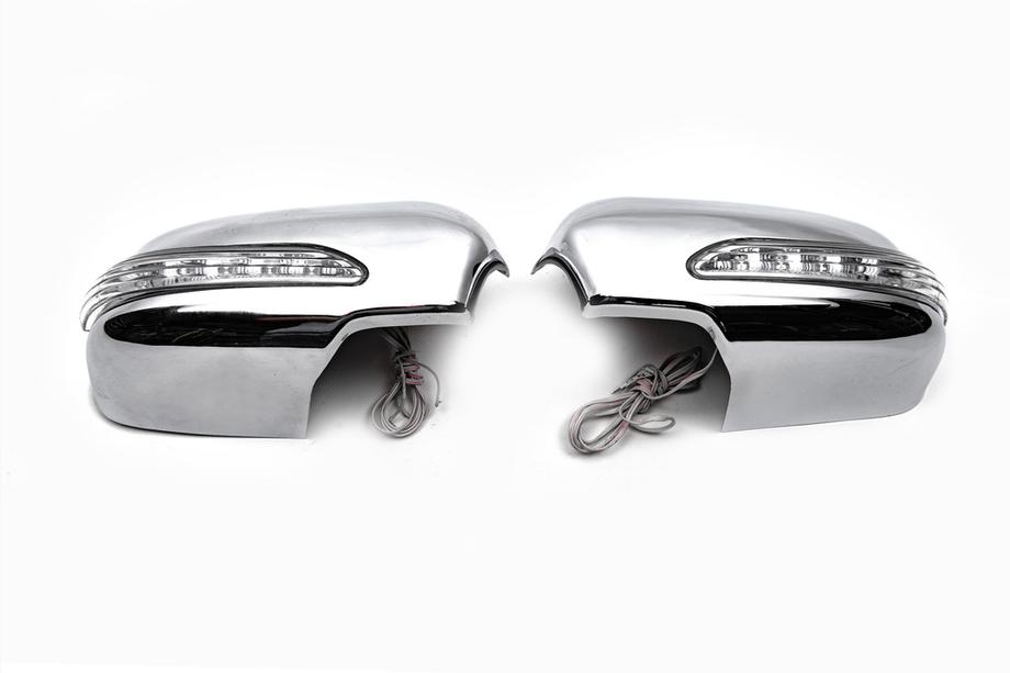 Ford Focus II 2005-2008 Mirror Covers LED (2 pcs, ABS) Photo 3