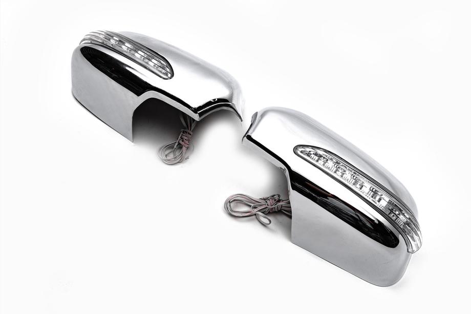 Ford Focus II 2005-2008 Mirror Covers LED (2 pcs, ABS) Photo 4