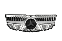 Mercedes GLK class X204 2008-2015 Front Grille Diamond Silver (2013-2015) photo 5