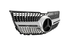 Mercedes GLK class X204 2008-2015 Front Grille Diamond Silver (2013-2015) photo 7