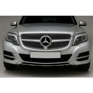 Front Grille Diamond Silver (2013-2015) photo 1