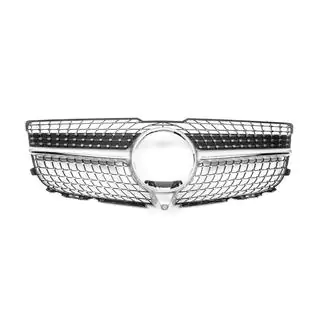 Front Grille Diamond Silver (2013-2015) photo 2