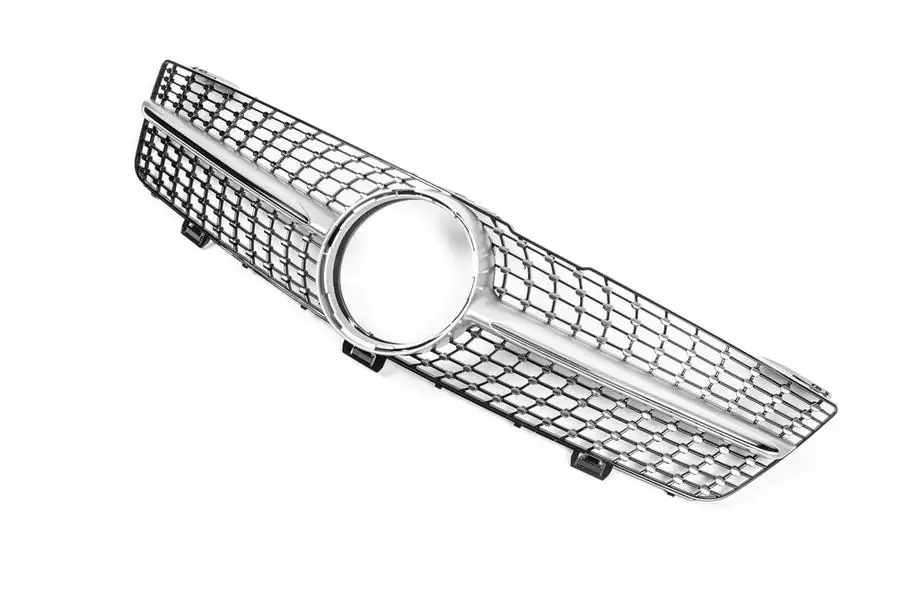 Mercedes CLS C219 2004-2010 Front Grille (2008-2010, Diamond Silver) Photo 4