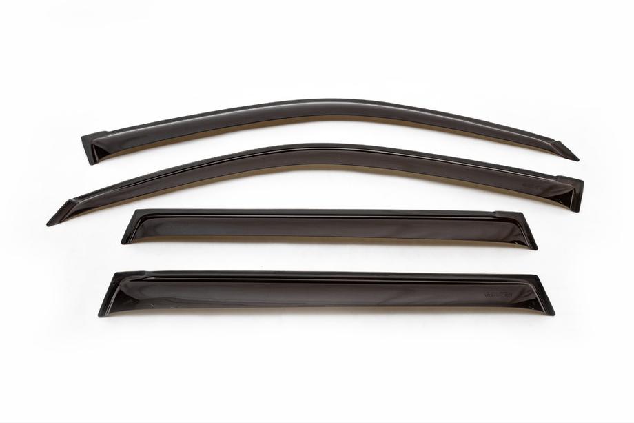 Toyota Land Cruiser Prado 120 2002-2009 Window Deflectors (4 pcs, ANV) Photo 2
