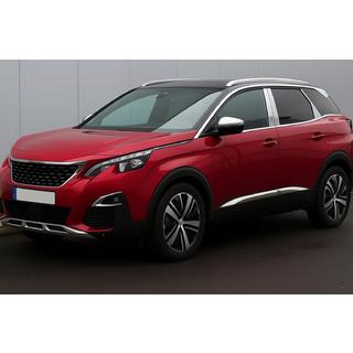 Stainless Steel Door Pillar Covers Peugeot 3008 2016-2023 photo 1