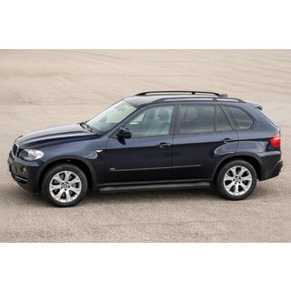 Side Steps Allmond Black (2 pcs, Aluminum) BMW X5 E70 2007-2013 photo 1