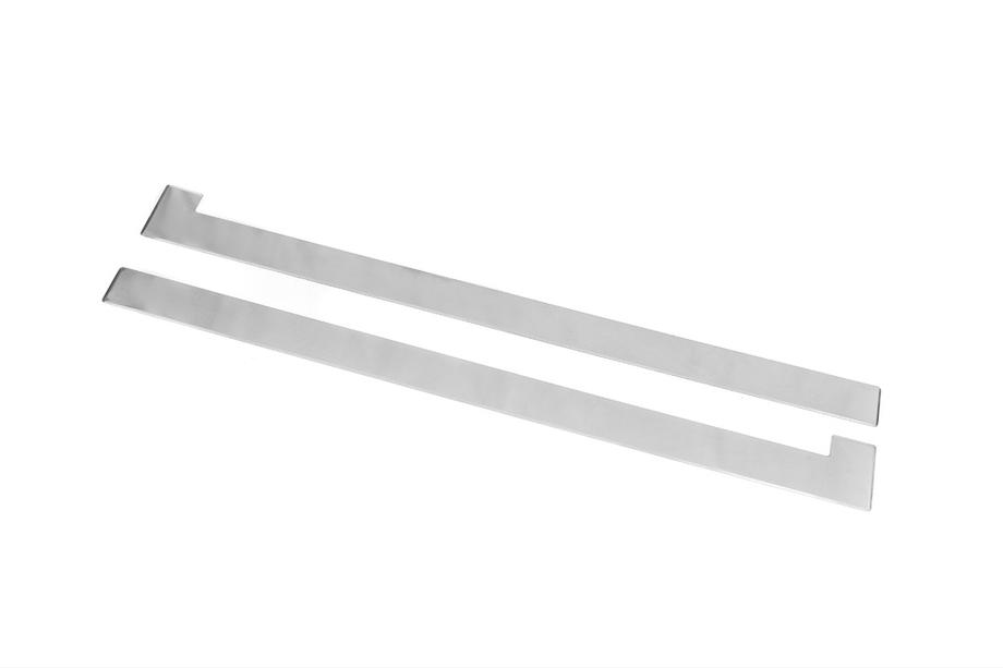 Fiat Doblo II 2010-2022 Wide stainless steel molding for sliding door (2 pcs) Photo 5