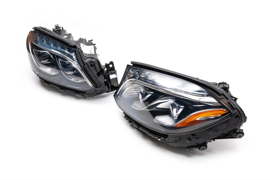 Mercedes GL/GLS class X166 2012-2019 Front headlights for GLS (2 pcs, original Mercedes-Benz) Photo 4