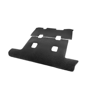 Trunk Mat 2 pcs Black (EVA, 7 seats) Lexus LX470 1998-2007 photo 4