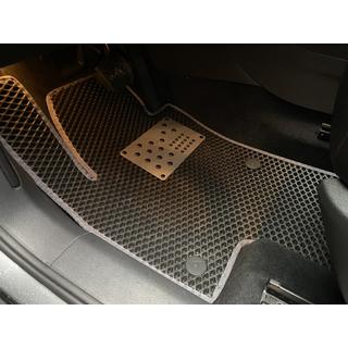 Polyurethane Floor Mats (3 Rows, EVA, Black) Volkswagen Sharan 2010-2023 photo 3