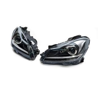 LED Headlights (2011-2015, Set of 2) Mercedes C-class W204 2007-2015 photo 1