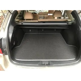 Trunk mat (black, EVA) Subaru Outback 2014-2019 photo 1