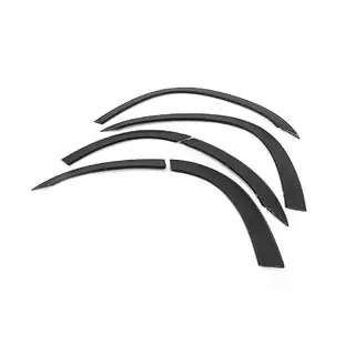 Wheel arch trims (2013-2017, 6 pcs, black) photo 4