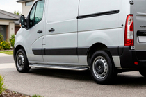 Renault Master 2011-2023 Side Steps Maydos V2 (2 pcs, Aluminum) photo 1