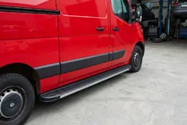 Renault Master 2011-2023 Side Steps Maya V1 (2 pcs, Aluminum) photo 1