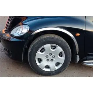 Fender flares (4 pcs, stainless steel) photo 2