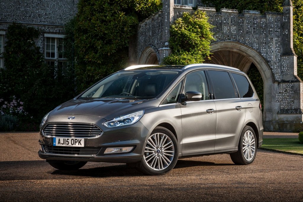 The seven-seat Ford Galaxy people carrier of the third embodiment