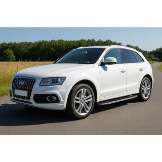 Side Steps Bosphorus Grey (2 pcs, Aluminum) Audi Q5 2008-2017 photo 1