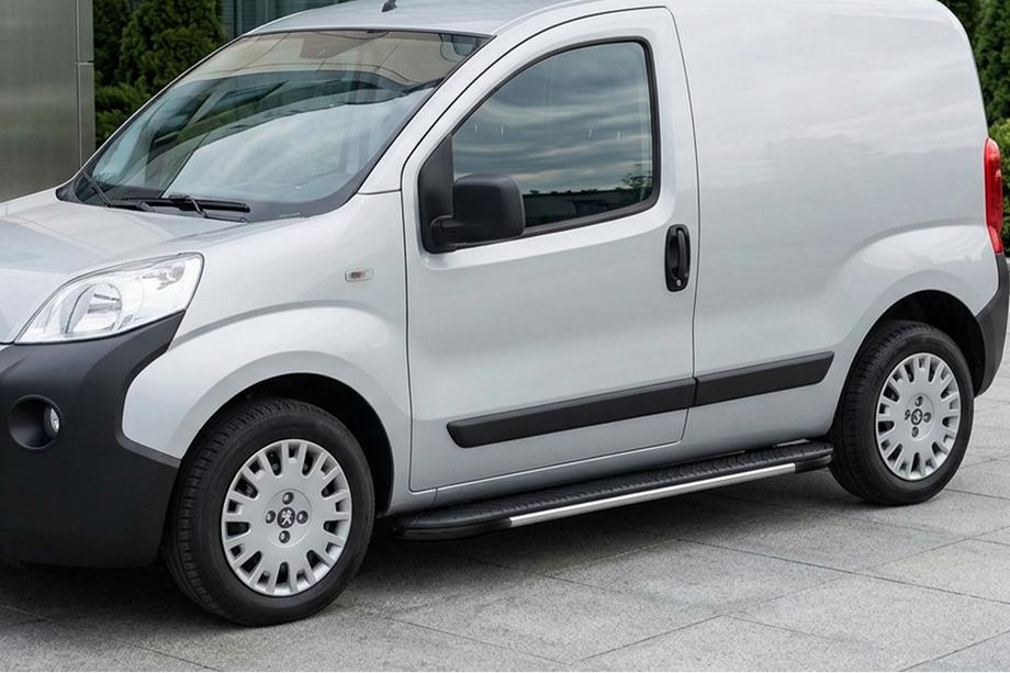 Citroen Nemo 2007-2017 Side Steps Bosphorus Grey (2 pcs, Aluminum) Image