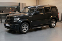 Dodge Nitro 2006-2011 Side Steps Bosphorus Grey (2 pcs, Aluminum) photo 1