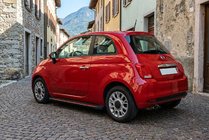 Fiat 500/500L 2013-2022 Side Steps Maya Red (2 pcs, Aluminum) photo 1