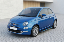 Fiat 500/500L 2013-2022 Side Steps Maya Blue (2 pcs, Aluminum) photo 1