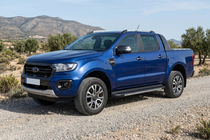 Ford Ranger 2011–2022 Side Steps Bosphorus Grey (2 pcs, Aluminum) photo 1