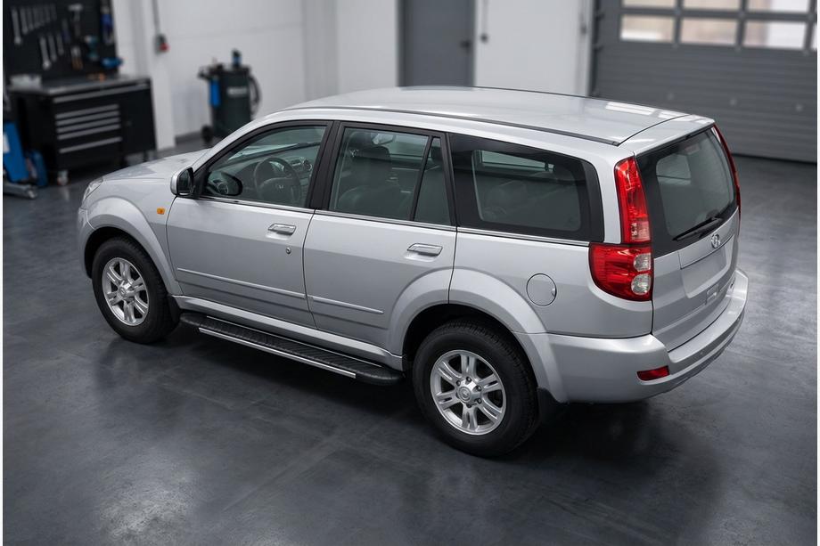 GreatWall Haval/Hover H3 2005-2013 Side Steps Bosphorus Grey (2 pcs, Aluminum) Image