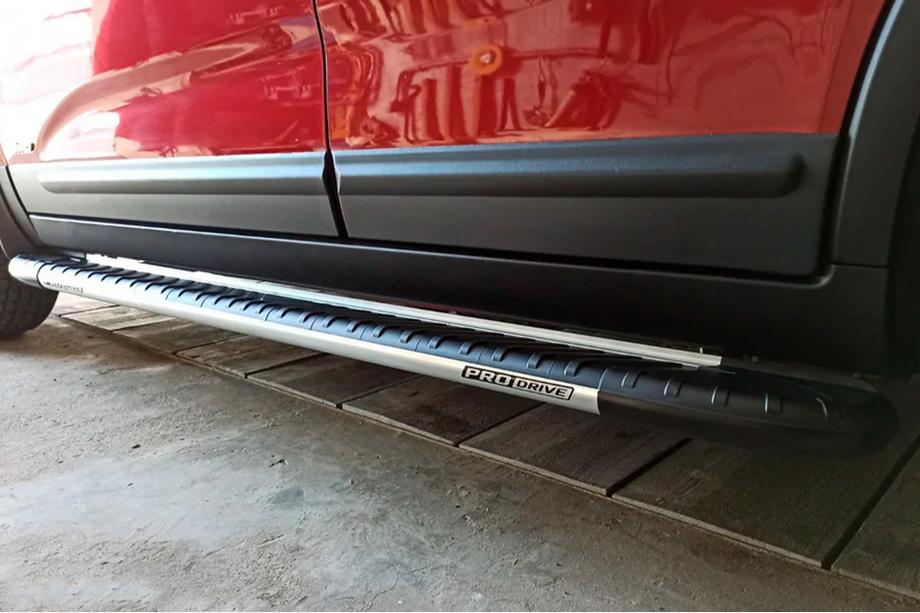 Kia Sorento II XM 2009-2014 Side Steps Bosphorus Grey (2 pcs, Aluminum) Photo 5