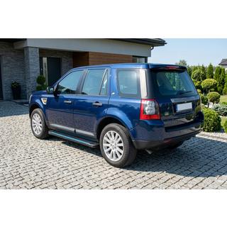 Side Steps Maya Blue (2 pcs, Aluminum) Land Rover Freelander II 2006–2014 photo 1