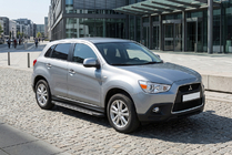 Mitsubishi ASX 2010-2023 Side Steps Bosphorus Grey (2 pcs, Aluminum) photo 1