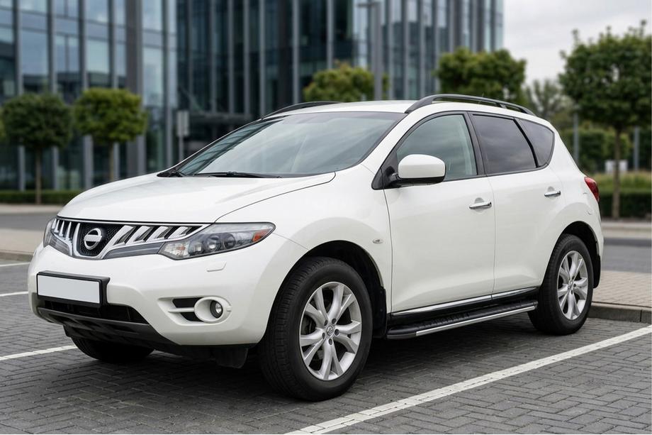 Nissan Murano 2008-2014 Side Steps Bosphorus Grey (2 pcs, Aluminum) Image