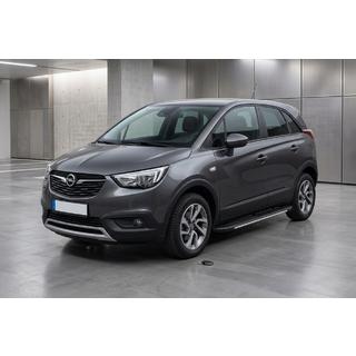 Side Steps Bosphorus Grey (2 pcs, Aluminum) Opel Crossland X 2017-2024 photo 1
