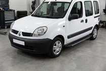 Renault Kangoo 1998-2008 Side Steps Bosphorus Grey (2 pcs, Aluminum) photo 1