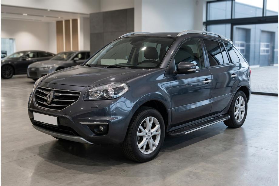 Renault Koleos 2008-2016 Side Steps Bosphorus Grey (2 pcs, Aluminum) Image