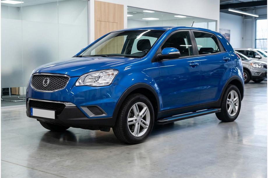 SsangYong Korando 2010-2019 Side Steps Maya Blue (2 pcs, Aluminum) Photo 1