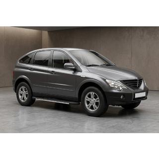 Side Steps Bosphorus Grey (2 pcs, Aluminum) SsangYong Action 2005-2018 photo 1