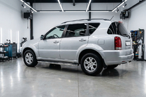 SsangYong Rexton I 2001-2017 Side Steps Maydos V2 (2 pcs, Aluminum & Stainless Steel) photo 1