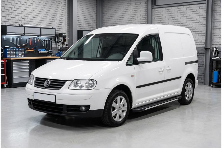 Volkswagen Caddy 2004-2010 Side Steps Bosphorus Grey (2 pcs, Aluminum) Image