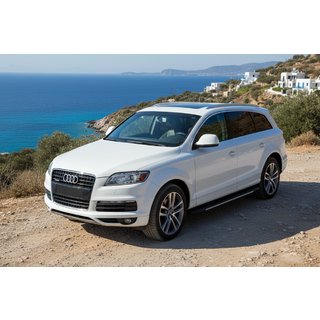 Side Steps Bosphorus Grey (2 pcs, Aluminum) Audi Q7 2005-2015 photo 1